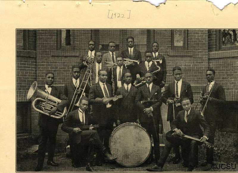 The Johnson C. Smith University band, 1922