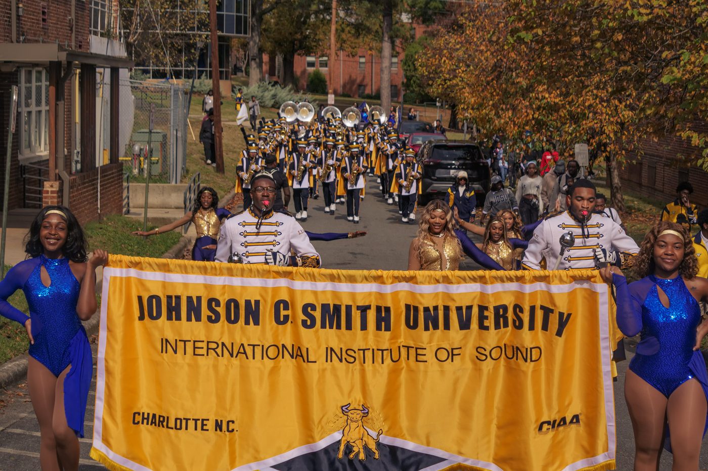 The IIOS banner carried through Charlotte