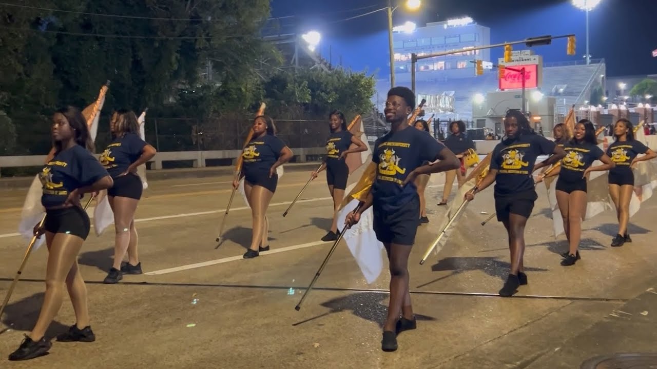 Marching Out of the Stadium