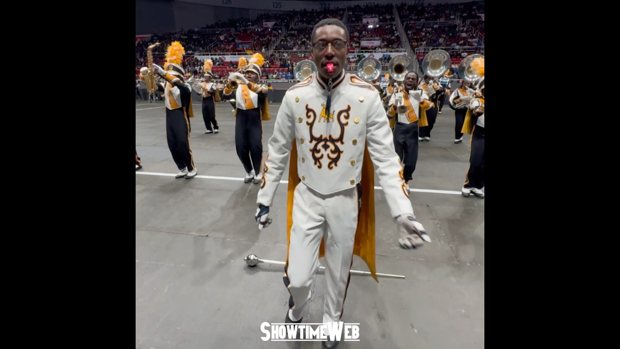 JCSU marching band drumline